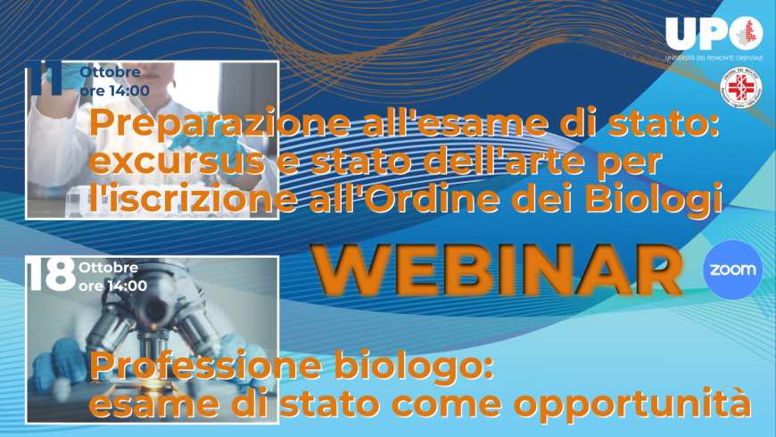 Preparazione all'esame di stato: excursus e stato dell'arte per l'iscrizione all'Ordine dei Biologi