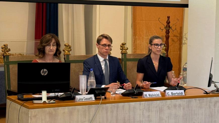 Massimiliano Malvicini e Chiara Bertoldi