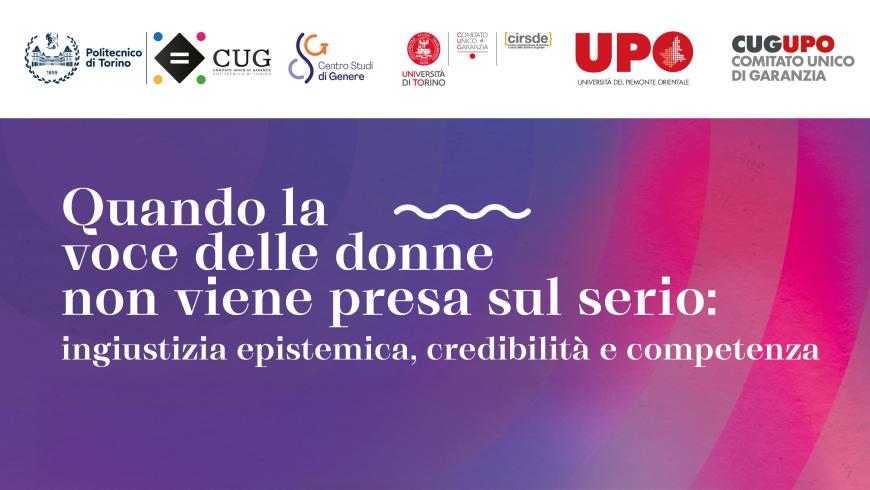 Quando la voce delle donne non viene presa sul serio