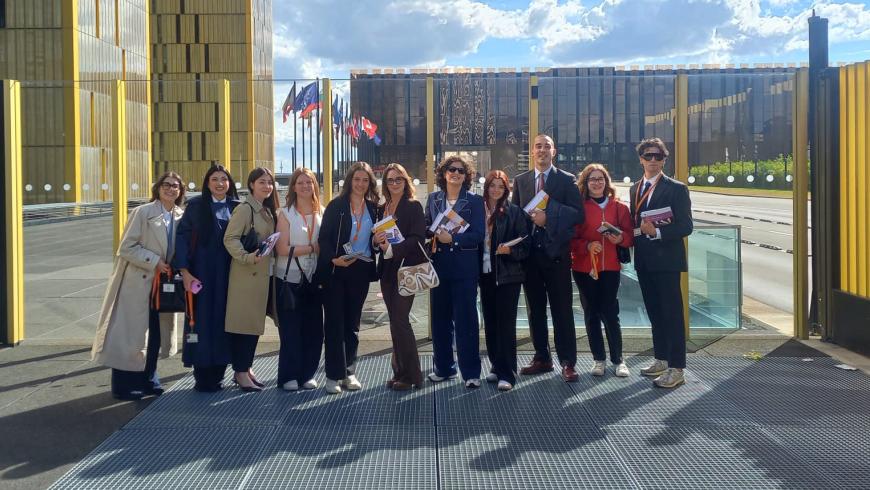 Studenti UPO in Lussemburgo
